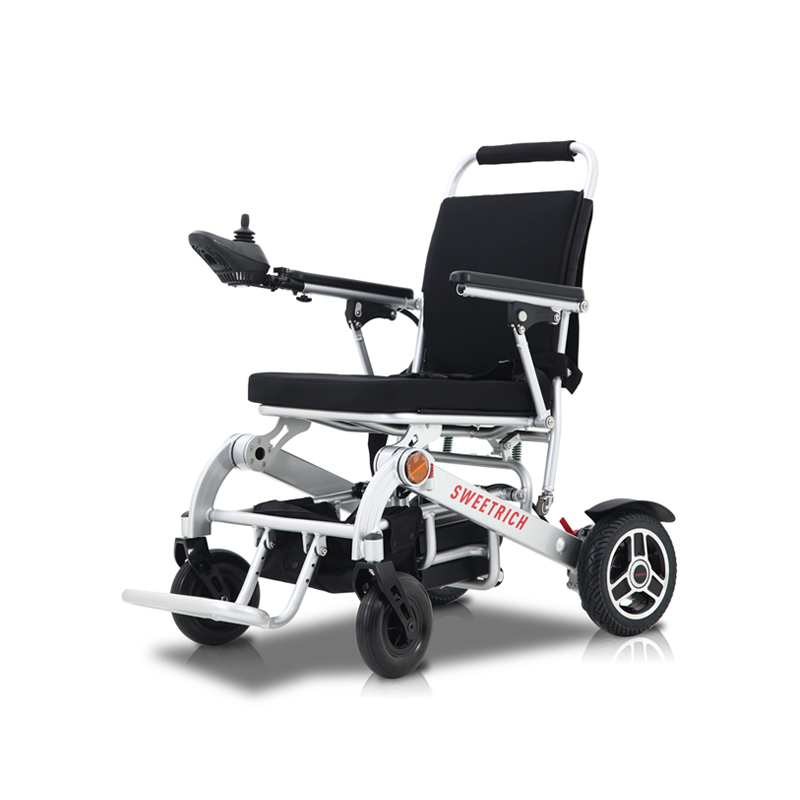 IFOLD Medical Foldable Aluminium Rollator rolstoel met voetstoel met voetsteun